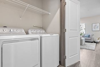 In-unit washer and dryers