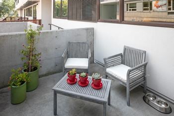 Balcony/patio (in some units)