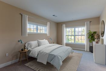 Carpeting in bedrooms