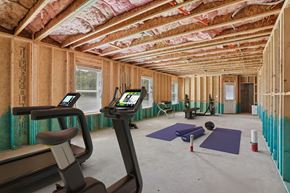 Dallas townhouse for rent - Spacious basement designed for entertainment, workouts, or your favorite pastimes.