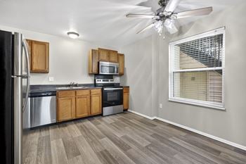 Fully equipped kitchens