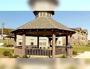 Blue Ridge apartment for rent - an image of a gazebo with a tower