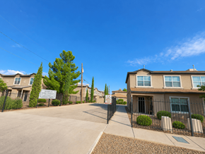 Socorro apartment for rent - A sunny day at a residential area with a clear blue sky.
