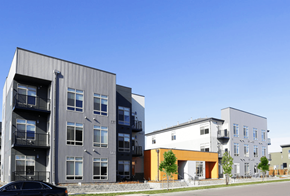 Denver apartment for rent - outside of building, community room, office, beautiful exterior, modern apartments