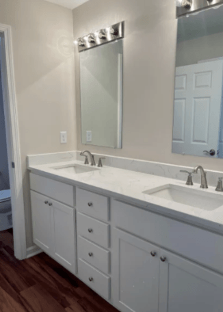 White bathroom