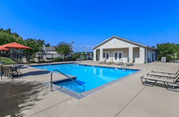 Modern swimming pool