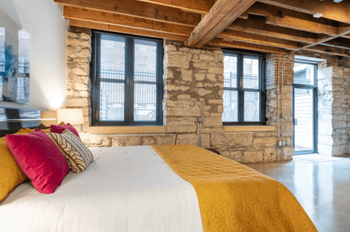 Exposed brick