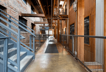 Exposed timbers
