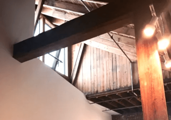 Exposed timbers
