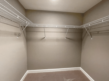 Spacious closet