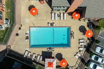 Refreshing pool with sundeck, grilling stations and cabana