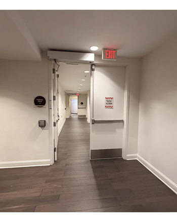 Direct access garage w/ underground tunnel