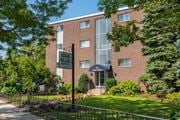 Dorchester apartment for rent - front view of adams village building