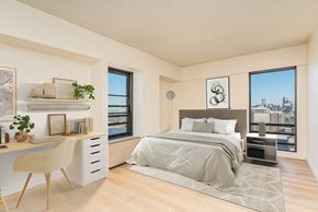 Boston apartment for rent - Babcock tower renovated apartment with amazing skyline views of Downtown Boston- staged