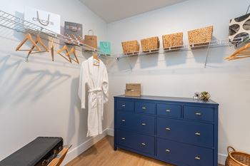 Large oversized closets