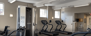 Lowell apartment for rent - Cardio Machines in Fitness Center