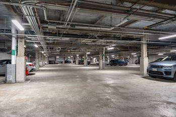 All resident parking in secure entry garage