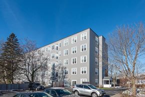 Whitman apartment for rent - exterior of building 90 at Townhouse Apartments in Whitman, MA