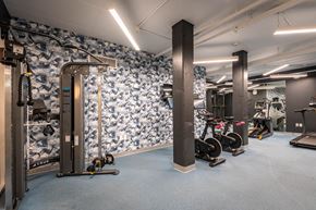 Somerville apartment for rent - fitness center bikes and  cable machineat Union 346, Somerville, 02143