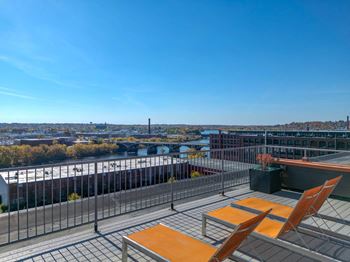 Rooftop deck
