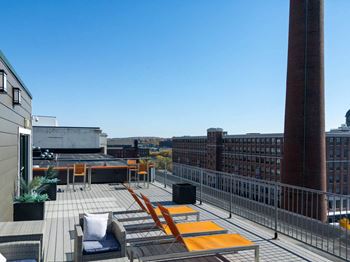 Rooftop deck