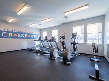 Fitness center with yoga studio