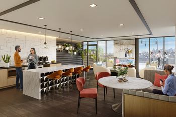 Top floor sky lounges