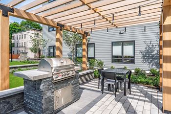 Outdoor courtyard