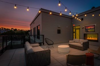 Uptown perch roof decks