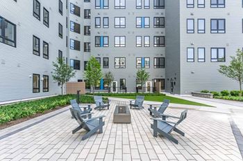 Outdoor courtyard