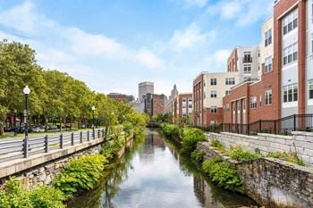 Views of ri state house, downtown providence and college hill