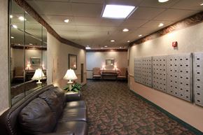 Pittsburgh apartment for rent - Mail Reception at Webster Hall Apartments Pittsburgh, Pennsylvania.