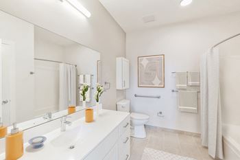 Tiled bathroom