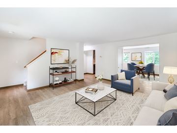 Worcester apartment for rent - a living room with couches and a coffee table