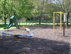 Union City apartment for rent - playground with a swing set at Union City Estates, Pennsylvania