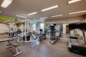 Brockton apartment for rent - Fitness Center With Elliptical Machines  at Walkover Commons, Brockton, MA, 02302