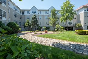 Brockton apartment for rent - Backyard Area at Walkover Commons, Brockton, MA, 02302