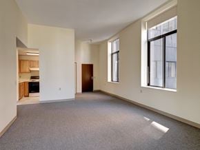 Malden apartment for rent - Living Room and Kitchen  at Robinson Cuticura Mill Apartments in Malden , MA.