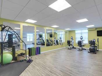 Two resident fitness centers