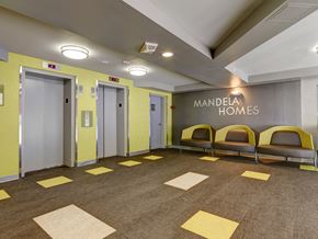 Boston apartment for rent - Elevator Lobby with Seating. at Mandela Homes, Boston, Massachusetts
