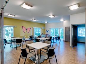 Medfield apartment for rent - Community Room with Foosball Table at Wilkins Glen Apartments in Medfield, MA.