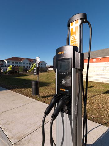 Electric car charging 