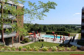 Worcester apartment for rent - Beautiful Pool And Lounge Area at Stratton Hill Park Apartments, Worcester, Massachusetts