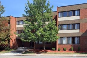 Pittsburgh apartment for rent - Exterior at Bates Hill Apartments Pittsburgh, Pennsylvania.