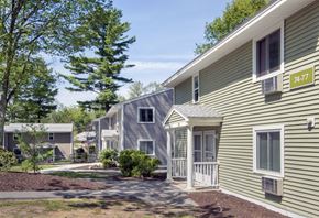 Palmer apartment for rent - Exterior building at Palmer Green Estates in Palmer, MA.