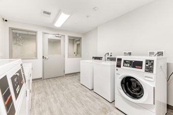 Community laundry suites
