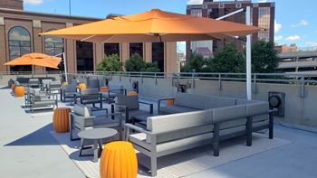 Rooftop sports deck