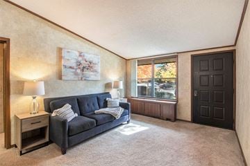 Grand Rapids apartment for rent - a living room with a couch and a window