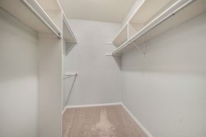 Portage apartment for rent - a spacious walk in closet at the oxford at estonia apartments in san antonio