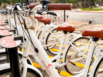 Complimentary bike share program